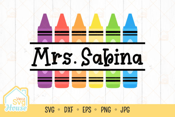 Download Crayon Split Monogram Frame Name Svg - Crayon Collection