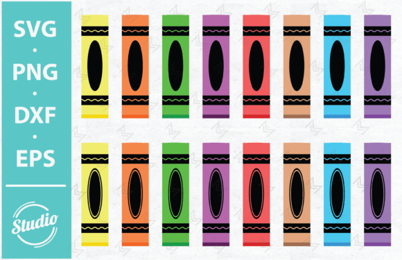 Download Crayon Glitter Pen Wraps, Teacher Pencil - Crayon Collection