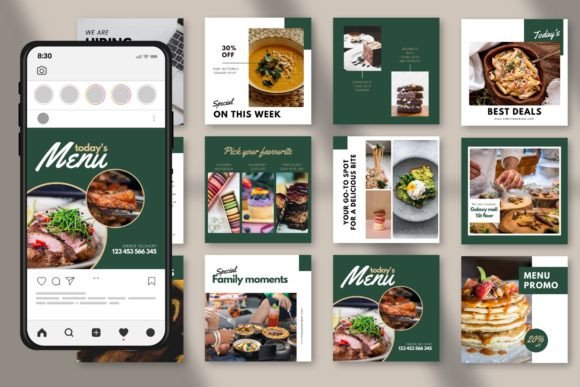 Download Restaurant Food Social Media Post - Premium Resources